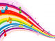 Rainbow Music Wall Decal
