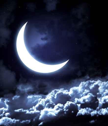 Moon Wall Decal Design 3