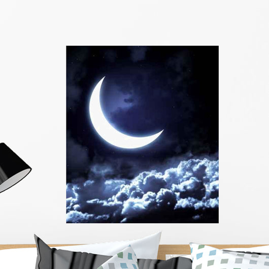 Moon Wall Decal Design 3