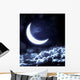 Moon Wall Decal Design 3