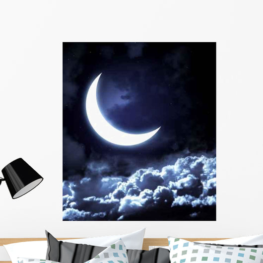 Moon Wall Decal Design 3