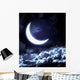 Moon Wall Decal Design 3