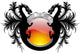 Drago Icona-Dragon Icon-Vector Wall Decal