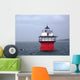 Lighthouse off Coast Wall Decal