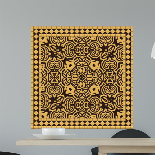 Ceramic Tile Seamless Pattern Wall Decal