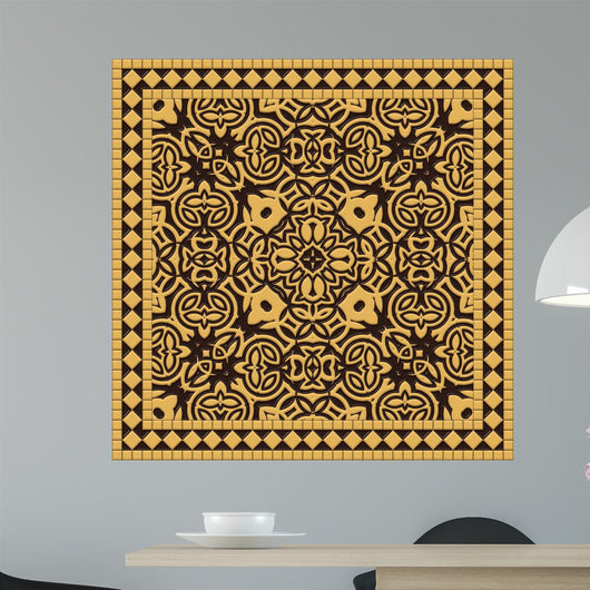 Ceramic Tile Seamless Pattern Wall Decal