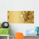 Gold Eagle Background Wall Mural