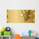 Gold Eagle Background Wall Mural