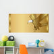 Gold Eagle Background Wall Mural
