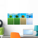 Four Seasons Wall Mural