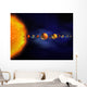 Solar System Wall Mural