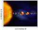 Solar System Wall Mural