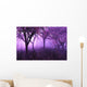 Lavender Forest 3D Render Wall Mural