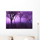 Lavender Forest 3D Render Wall Mural