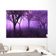 Lavender Forest 3D Render Wall Mural