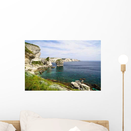 Cliff Next to Bonifacio Wall Decal