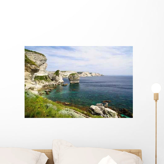 Cliff Next to Bonifacio Wall Decal