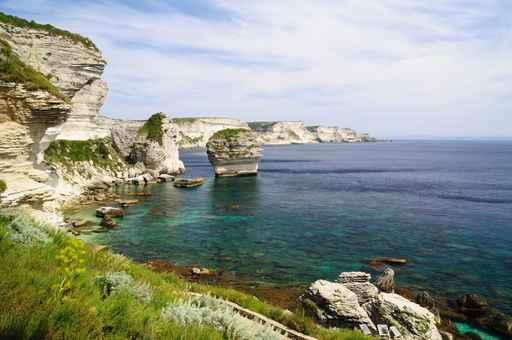 Cliff Next to Bonifacio Wall Decal