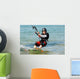 Kitesurfing with a smile Wall Mural
