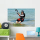 Kitesurfing with a smile Wall Mural