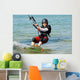 Kitesurfing with a smile Wall Mural