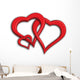 Family Hearts Wall Decal