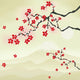 Japanese Cherry Blossom Wall Mural