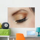 Beautiful Macro Shot Eye Wall Mural