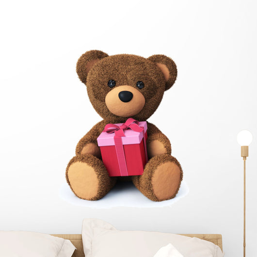 Teddy Bear with Present