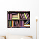Antique Books on Bookshelf Wall Mural