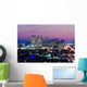 Los Angeles Skyline at Dusk Wall Mural