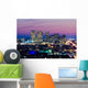 Los Angeles Skyline at Dusk Wall Mural