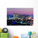 Los Angeles Skyline at Dusk Wall Mural