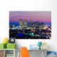 Los Angeles Skyline at Dusk Wall Mural