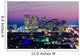 Los Angeles Skyline at Dusk Wall Mural