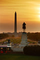 National Mall Sunset Washington DC Wall Mural