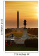 National Mall Sunset Washington DC Wall Mural