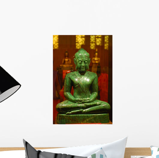 Jade Buddha Statue Wall Mural