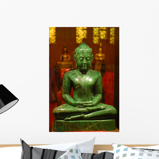 Jade Buddha Statue Wall Mural