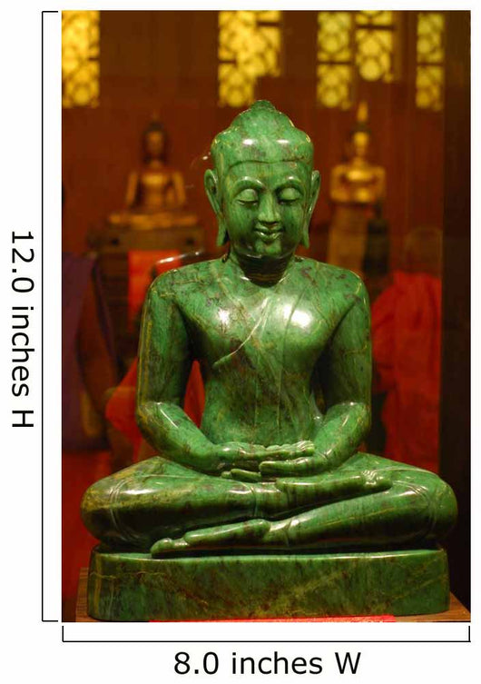 Jade Buddha Statue Wall Mural