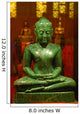 Jade Buddha Statue Wall Mural