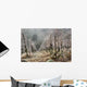 Vineyard Winter Wall Decal