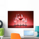 Wine Glasses Wall Mural