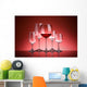 Wine Glasses Wall Mural
