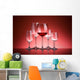 Wine Glasses Wall Mural