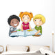 Reading Book Wall Decal