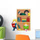 Reading Books Wall Decal
