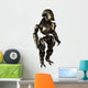 Steel Cyborg Warrior Wall Decal