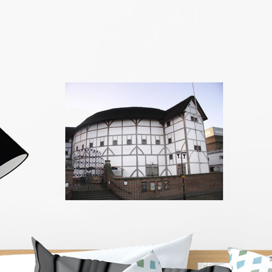 Shakespear's Globe Theatre Wall Mural