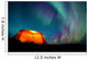 Tent and Northern Lights Wall Mural